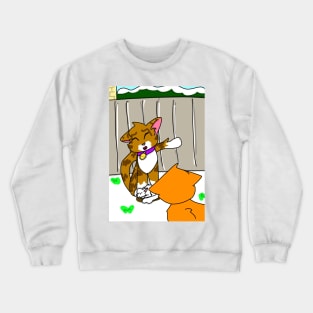 Princess, Cloudkit, and Fireheart Crewneck Sweatshirt